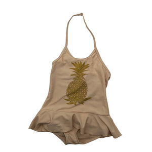 Tyttöjen Mini Rodini - Uimapuku, koko 92 - 98 - Beige (1)