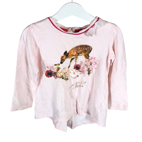 Tyttöjen Baker by Ted Baker - Trikoopaita, koko 98 - 104 - Vaaleanpunainen ()