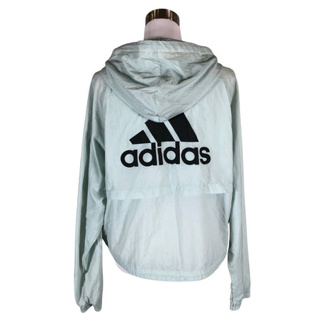 Naisten Adidas - Urheilutakki, koko 40 - Turkoosi (2)