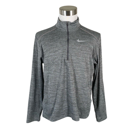 Miesten Nike - Urheilupaita, pitkät hihat, koko L - Harmaa ()
