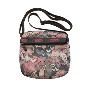 Naisten Le Sportsac - Olkalaukku, koko Midi - Vaaleanpunainen (1)