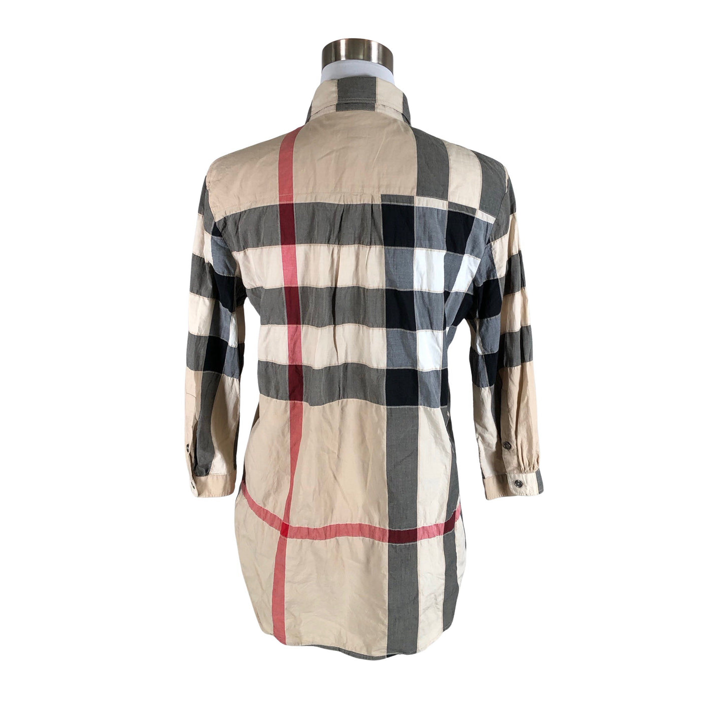 Naisten Burberry Brit - Kangastunika, koko 36 - Beige (2)