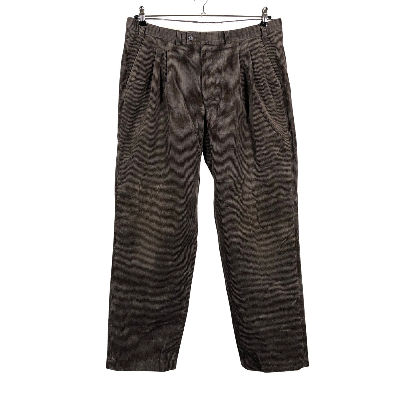 Miesten Hil Design - Samettihousut, koko XL - Ruskea (1)