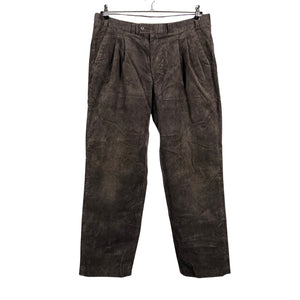Miesten Hil Design - Samettihousut, koko XL - Ruskea (1)