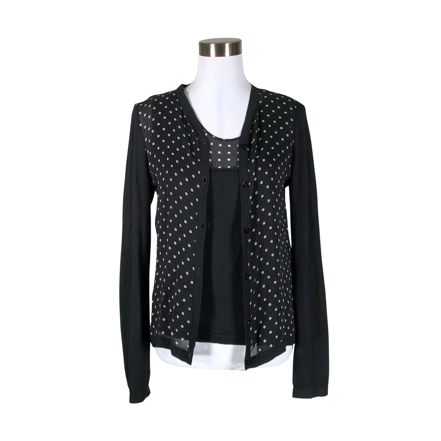 Naisten Armani Jeans - Neuletakki, koko 38 - Musta (1)