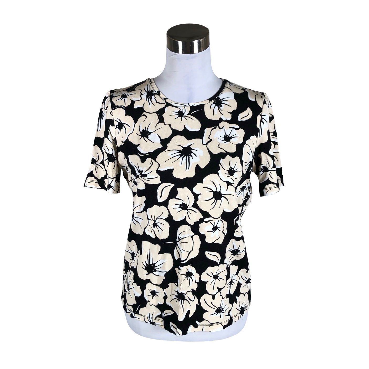 Naisten Gerry Weber - T-paita, koko 40 - Musta (1)