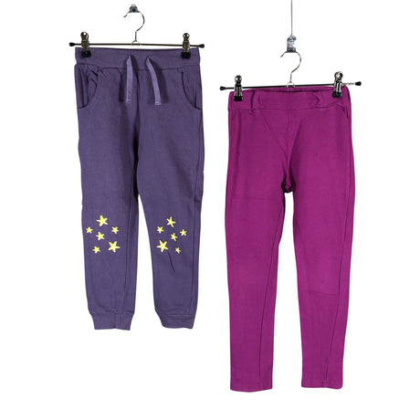 Tyttöjen Bogi - Collegehousut, koko 116 - 122 - Violetti ()