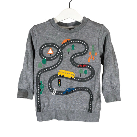 Poikien Bogi - Collegepaita, koko 92 - 98 - Harmaa ()