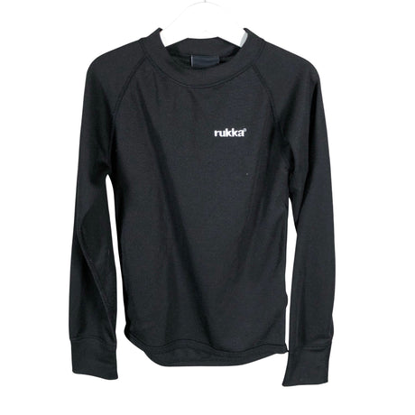Unisex Rukka - Kerrastopaita, koko 128 - 134 - Musta ()