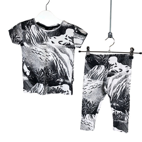 Unisex Papu - T-paita, koko 80 - 86 - Harmaa ()