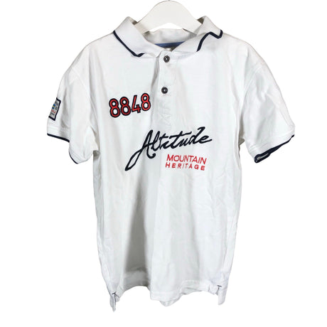 Poikien 8848 Altitude - Pikeepaita, koko 146 - 152 - Valkoinen ()