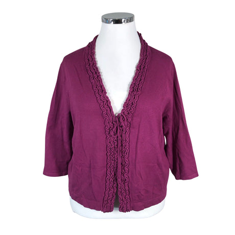 Naisten Gerry Weber - Neuletakki, koko 46 - Violetti ()