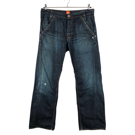 Miesten Hugo Boss - Farkut, koko W35 - Sininen ()