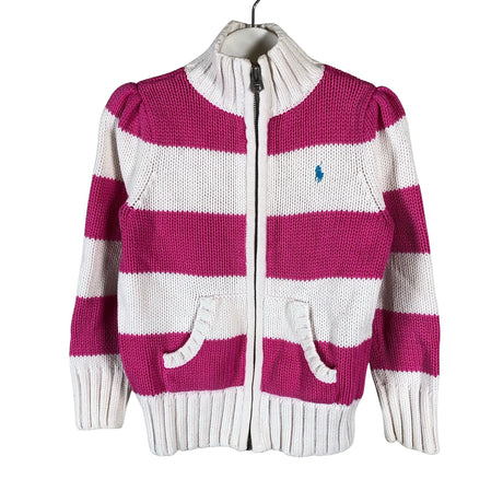 Tyttöjen Polo Ralph Lauren - Neuletakki, koko 104 - 110 - Pinkki ()