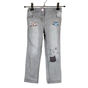 Unisex Next - Farkut, koko 92 - 98 - Harmaa (1)