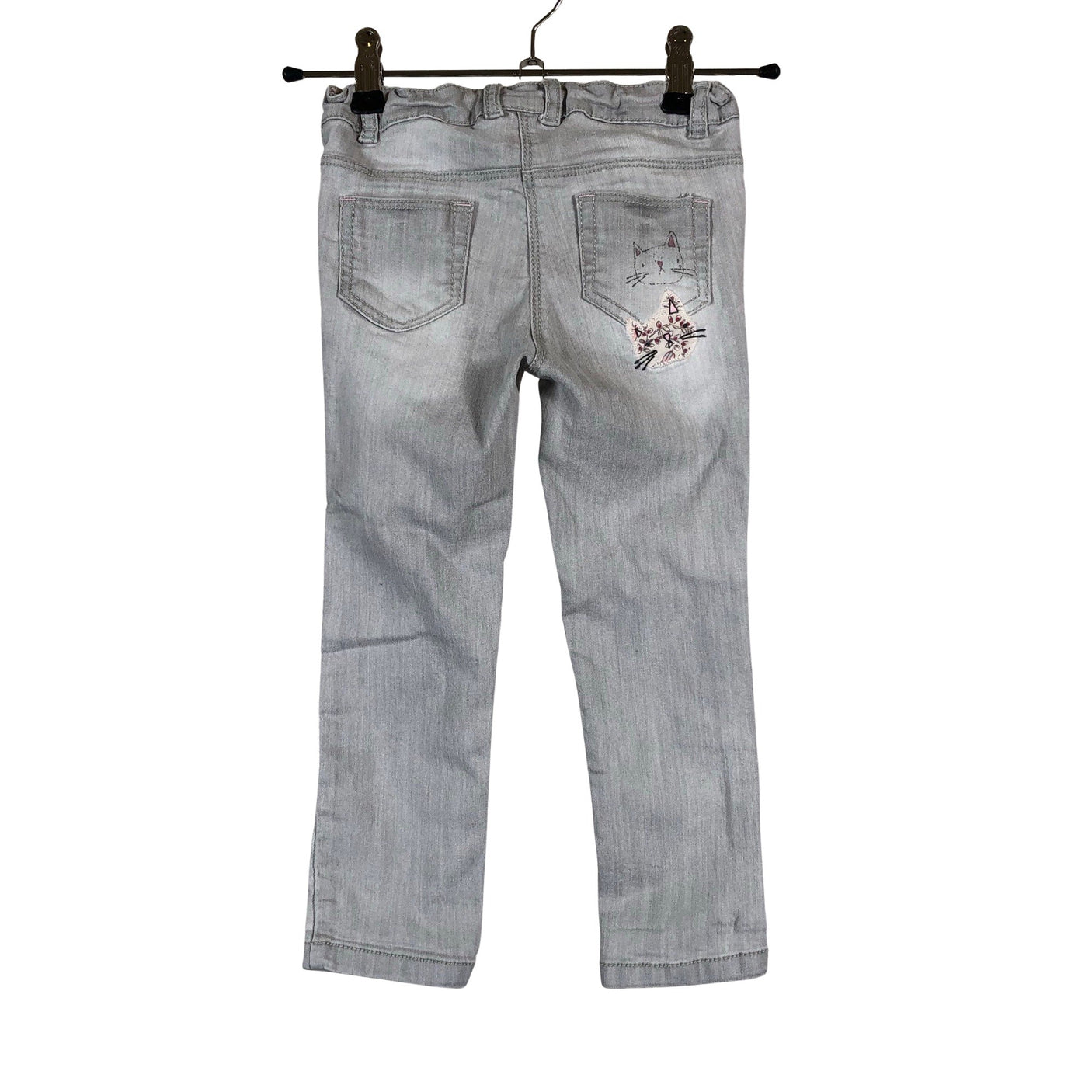 Unisex Next - Farkut, koko 92 - 98 - Harmaa (2)