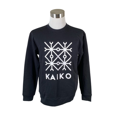 Miesten Kaiko - Collegepaita, koko S - Musta ()