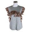 Naisten River Island - T-paita, koko 38 - Harmaa ()