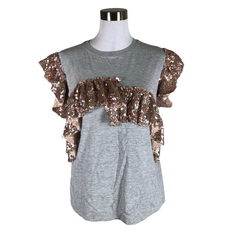 Naisten River Island - T-paita, koko 38 - Harmaa ()