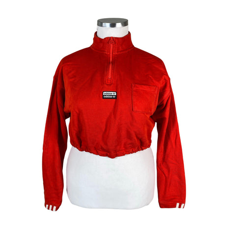 Naisten Adidas - Collegepaita, koko 42 - Punainen ()