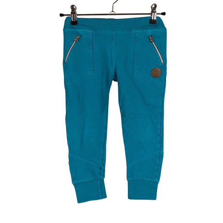 Unisex Blaa - Collegehousut, koko 98 - 104 - Sininen ()