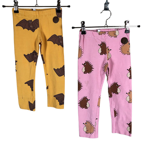 Unisex Blaa - Leggingsit, koko 86 - 92 - Pinkki ()