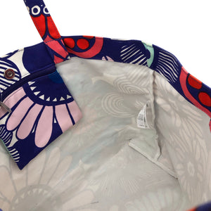 Naisten Marimekko - Käsilaukku, koko Maxi - Sininen (2)