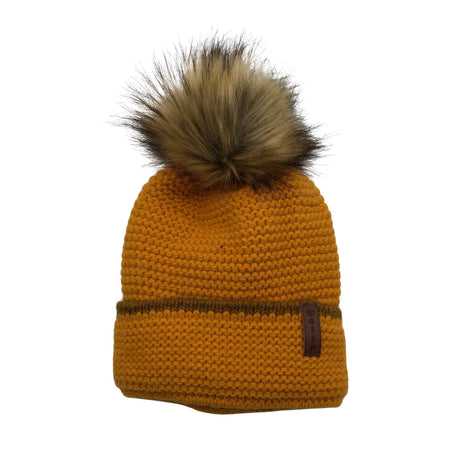 Tyttöjen Veilo - Talvipipo, koko 52 - 54 cm - Keltainen ()