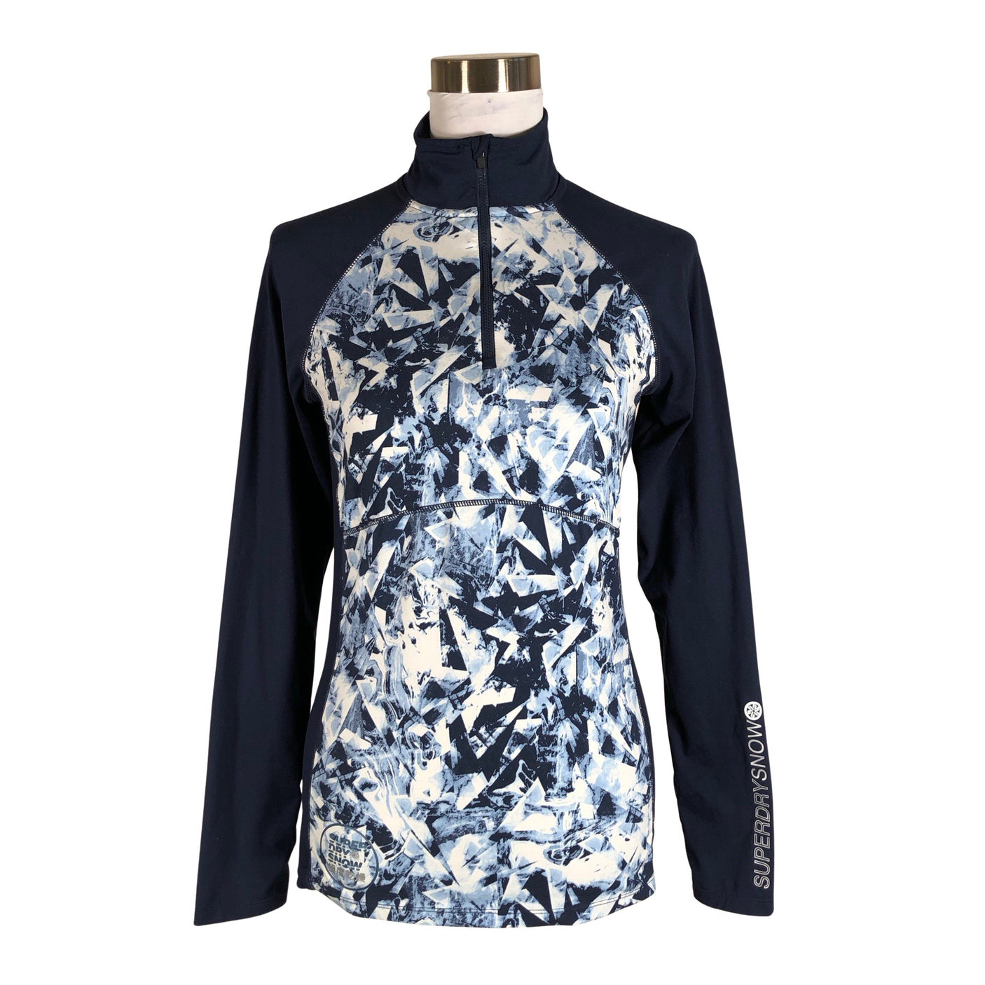 Naisten Superdry - Urheilupaita, pitkät hihat, koko 36 - Sininen (1)