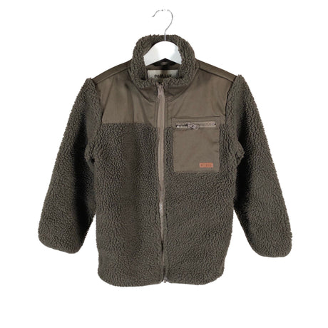 Unisex POMPdeLUX - Fleecetakki, koko 122 - 128 - Ruskea ()