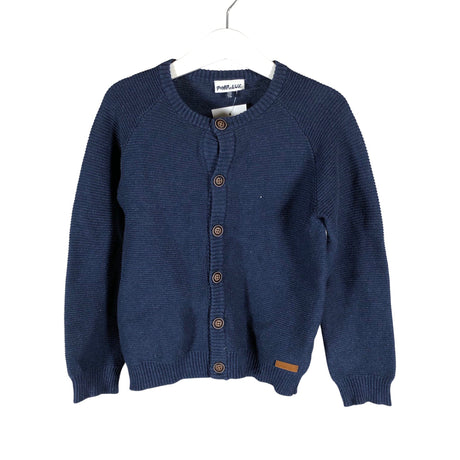 Unisex POMPdeLUX - Neuletakki, koko 110 - 116 - Sininen ()