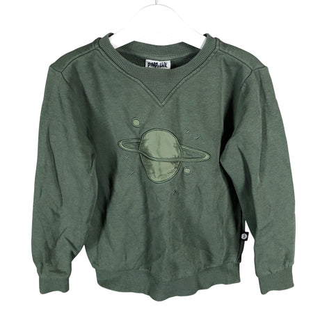 Unisex POMPdeLUX - Collegepaita, koko 110 - 116 - Vihreä ()