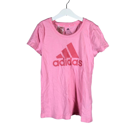Tyttöjen Adidas - T-paita, koko 146 - 152 - Vaaleanpunainen ()