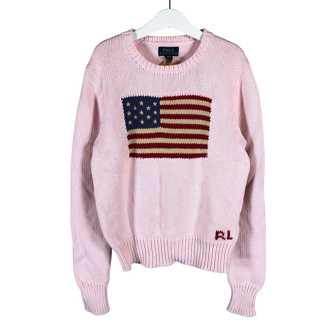 Tyttöjen Polo Ralph Lauren - Neulepaita, koko 152 - 158 - Vaaleanpunainen (1)