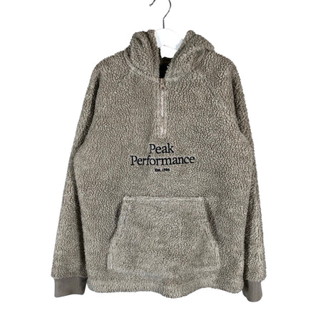 Unisex Peak Performance - Fleecepaita, koko 146 - 152 - Ruskea ()