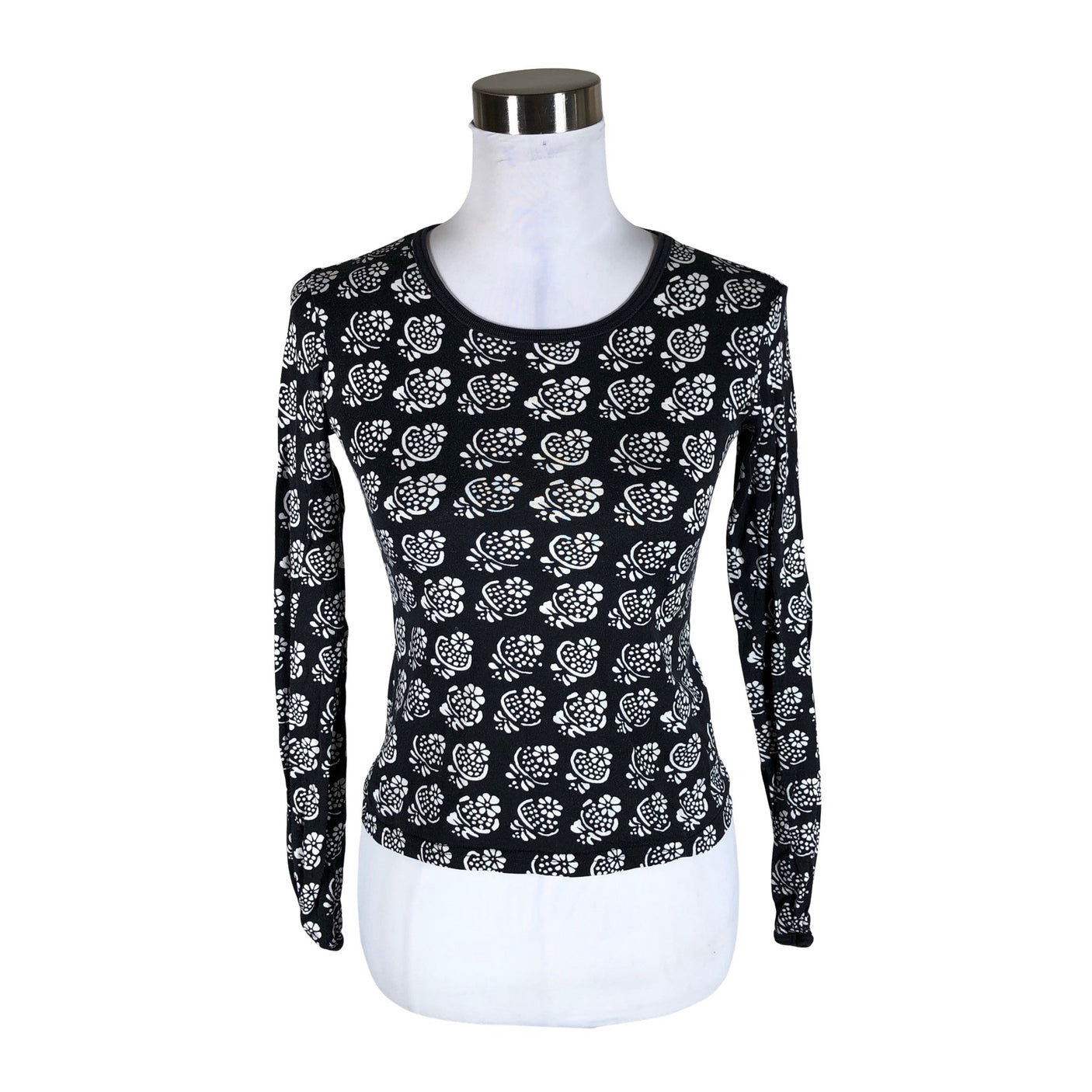 Naisten Marimekko - Trikoopaita, koko 34 - Musta (1)