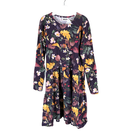 Tyttöjen Molo Kids - Trikoomekko, koko 146 - 152 - Violetti ()