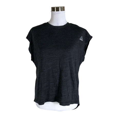 Naisten Reebok - Urheilupaita, lyhyet hihat, koko 40 - Harmaa ()
