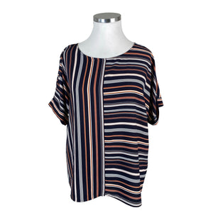 Naisten Esprit - Lyhythihainen pusero, koko 42 - Sininen (1)