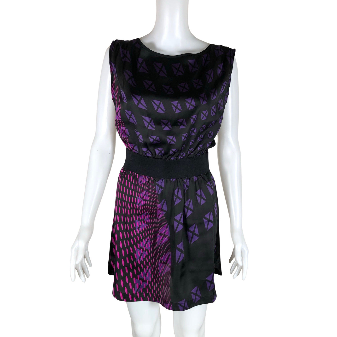 Naisten DKNY - Sifonkimekko, koko 36 - Musta (1)