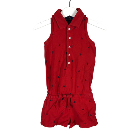 Tyttöjen Polo Ralph Lauren - Shortsihaalarit, koko 92 - 98 - Punainen ()