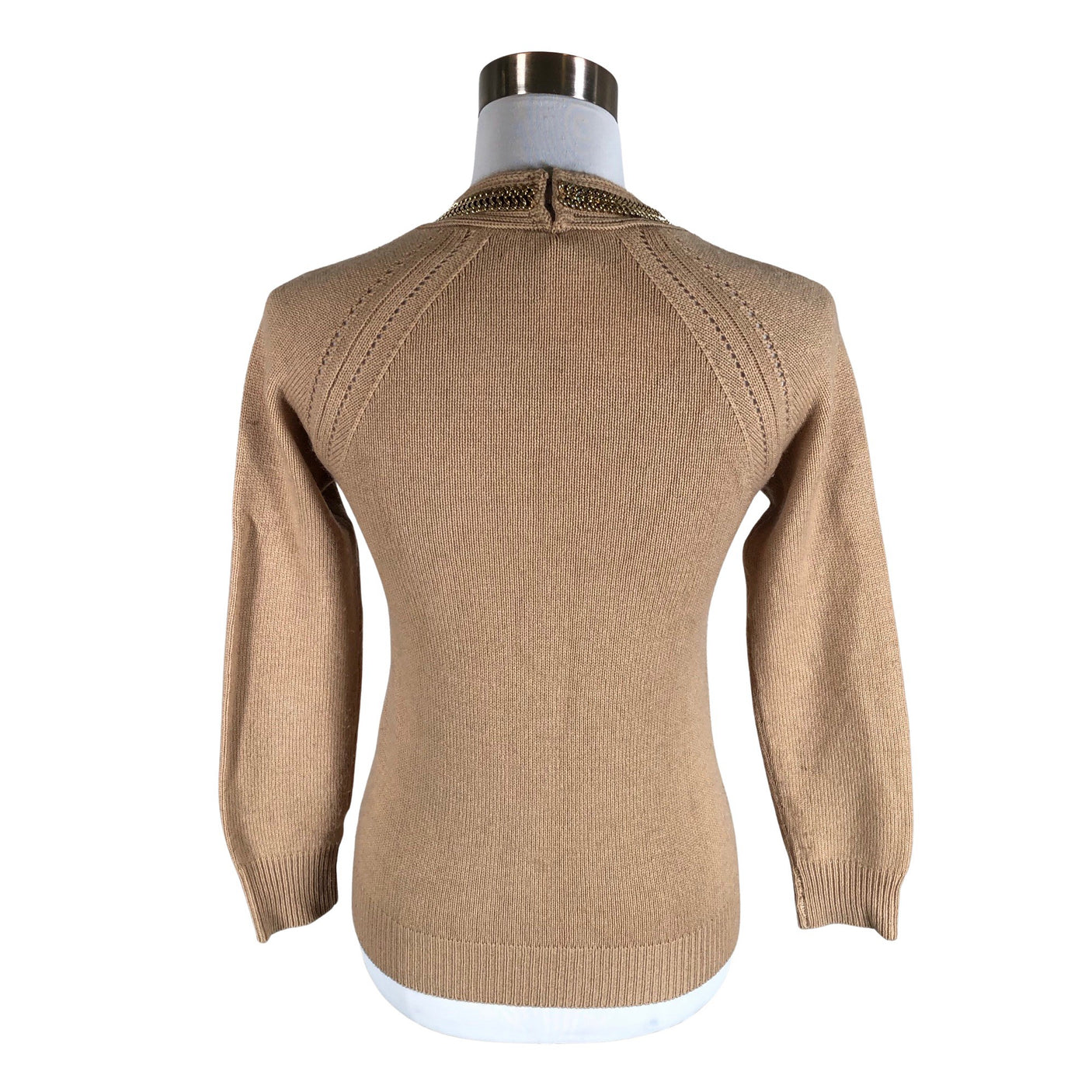 Naisten Burberry - Neulepaita, koko 34 - Ruskea (2)