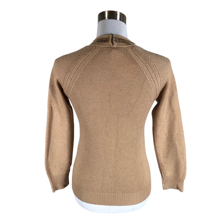 Naisten Burberry - Neulepaita, koko 34 - Ruskea (2)