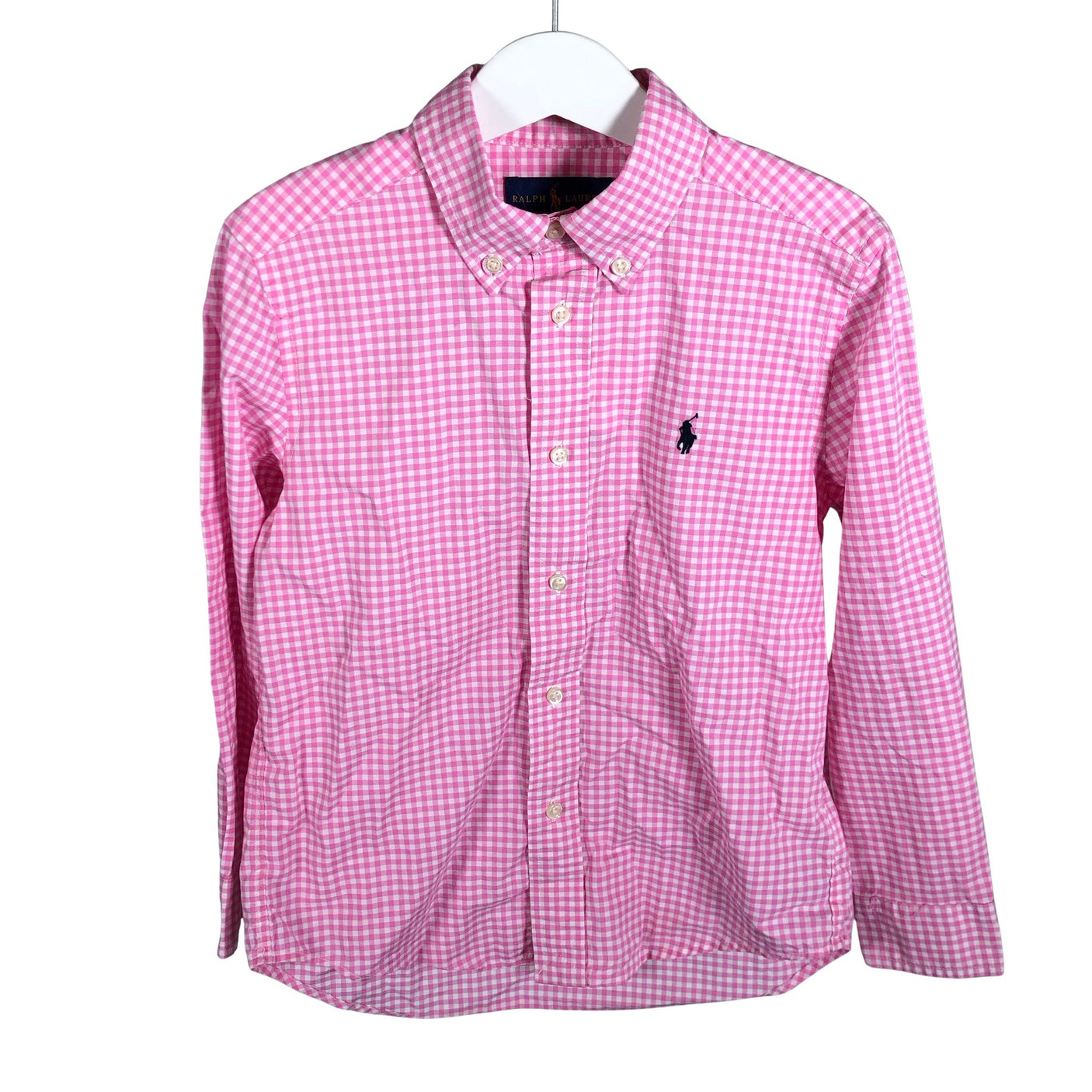 Tyttöjen Polo Ralph Lauren - Kauluspaita, koko 110 - 116 - Vaaleanpunainen (1)