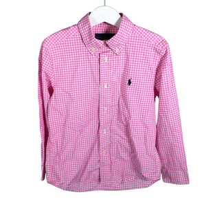 Tyttöjen Polo Ralph Lauren - Kauluspaita, koko 110 - 116 - Vaaleanpunainen (1)