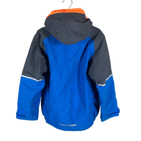 Poikien Helly Hansen - Välikausitakki, koko 122 - 128 - Sininen (2)