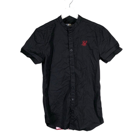 Miesten Siksilk - Kauluspaita, koko XS - Musta ()