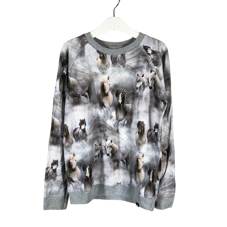 Unisex Molo Kids - Trikoopaita, koko 134 - 140 - Harmaa ()