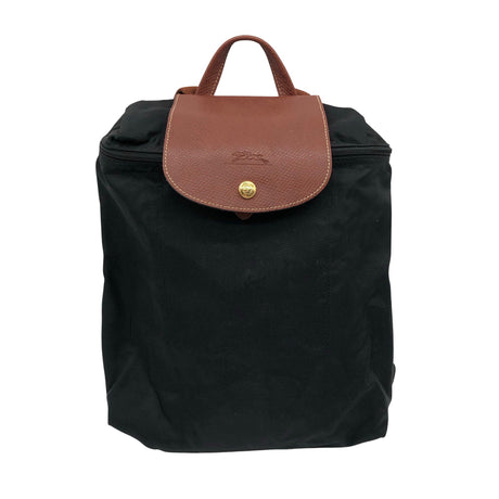 Naisten Longchamp - Reppu, koko Midi - Musta ()