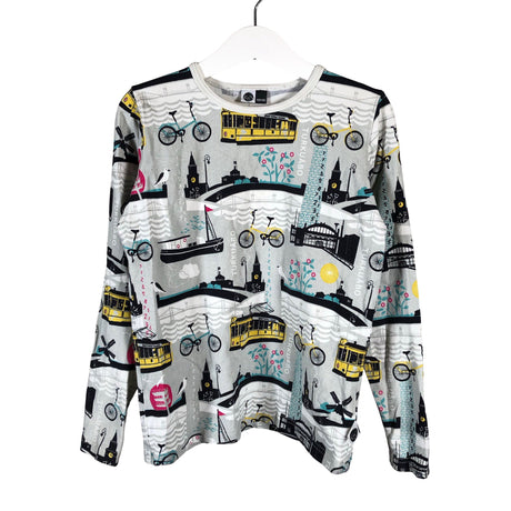 Unisex Kui Design - Trikoopaita, koko 122 - 128 - Harmaa ()